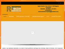 Tablet Screenshot of electrotelefonicas.com